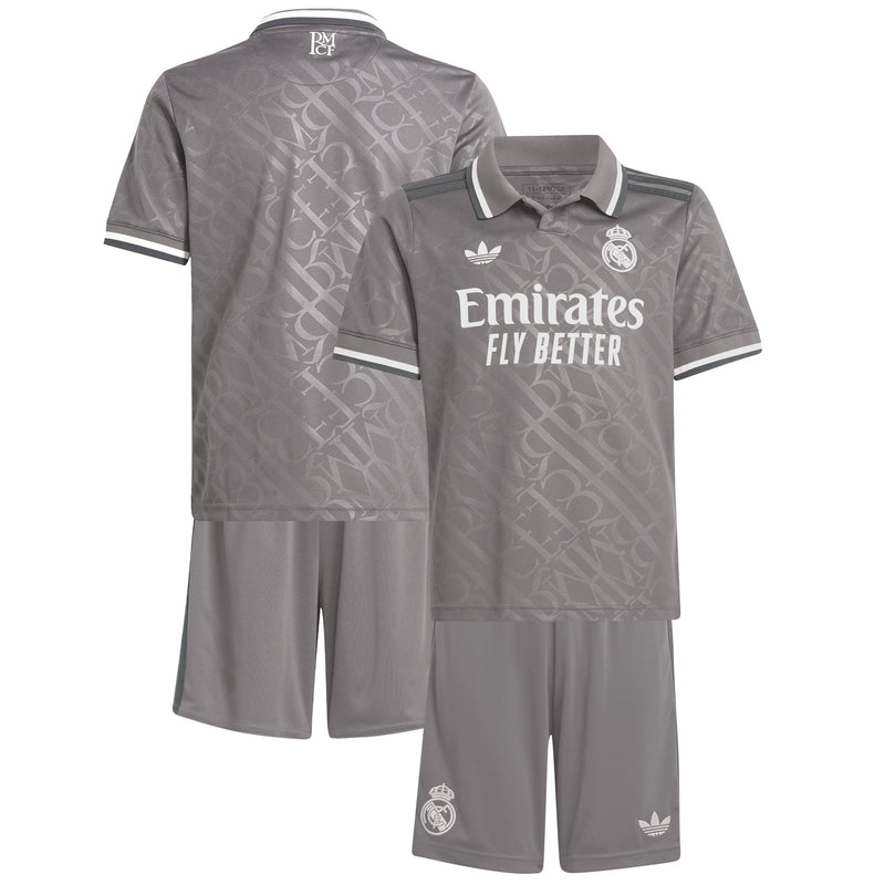 Real Madrid adidas Third Youthkit 2024-25