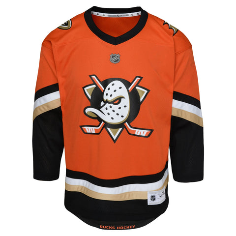 Toddler Orange Anaheim Ducks Home Jersey