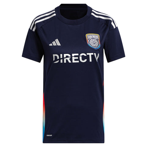San Diego FC adidas 2025 State of Flow Custom Jersey - Navy