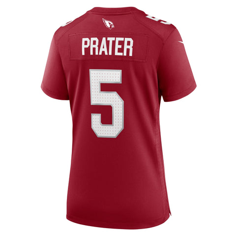 Matt Prater Arizona Cardinals Nike Women's Team Game Jersey - Cardinal