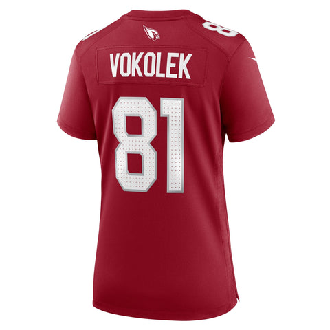 Travis Vokolek Arizona Cardinals Nike Women's Game Jersey - Cardinal