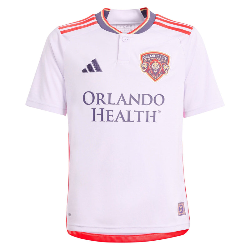 Orlando City SC adidas Youth 2024 Legacy Kit Jersey – Purple